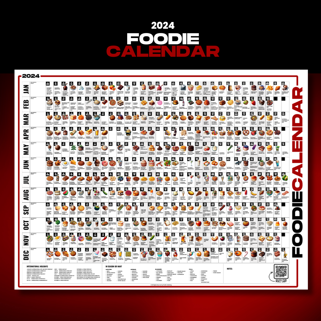 The Official Foodie Calendar